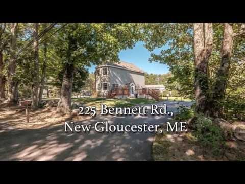 225 Bennett Rd., New Gloucester, ME home video tour