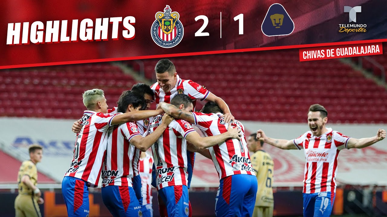 Chivas vs. Pumas 21 Highlights & Goals (ENGLISH) Telemundo
