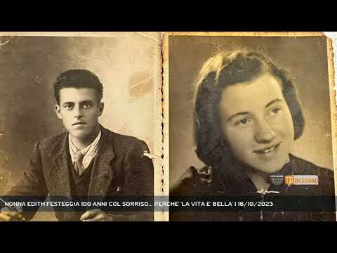 NONNA EDITH FESTEGGIA 100 ANNI COL SORRISO... PERCHE' 'LA VITA E' BELLA' | 16/10/2023