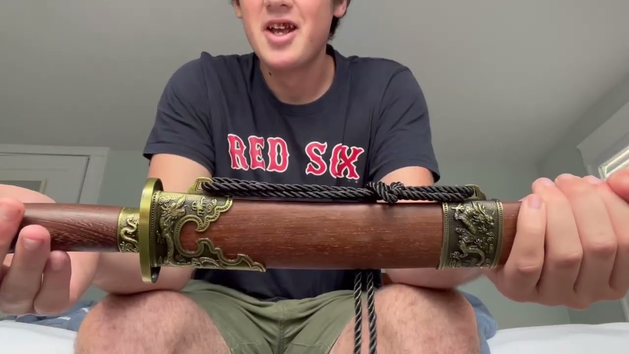 Damascus Steel Chinese Broadsword Review.