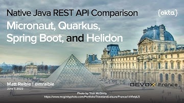 Comparing Native Java REST API Frameworks