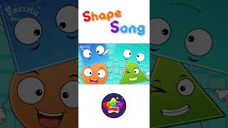 Shape Song - English Kids Song - Learn about Shapes - Kindergarten Educational Song #shorts