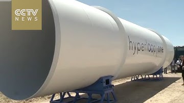 Watch: First public test of high-speed Hyperloop transport system