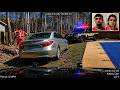 Fleeing Driver Tries Outsmarting Cops, Fails Miserably