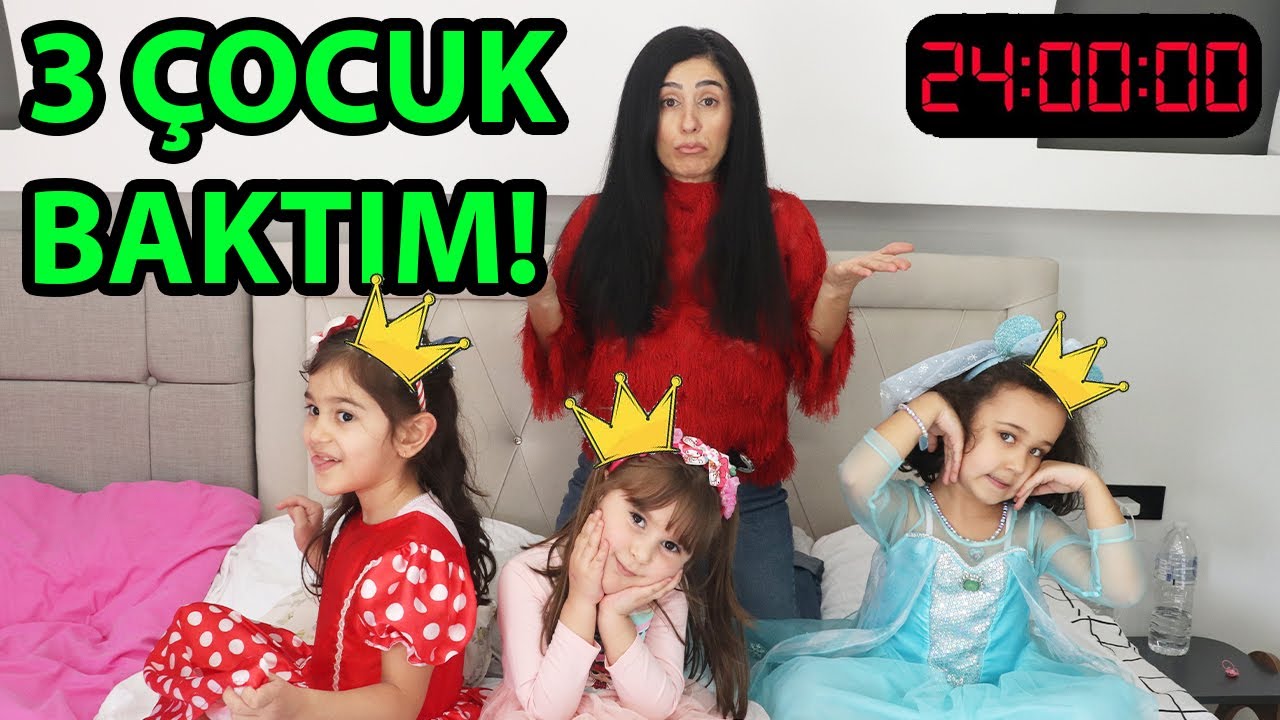 3 Çocuk Bakarak Bir gün Geçirmek 3 Çocuk Annesi Oldum Esra