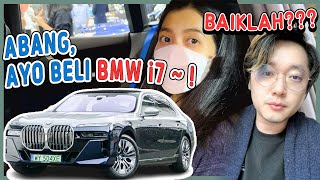 Pasangan Indonesia Korea Memilih Mobil BMW i7 Sebagai Mobil Bulan Madu Sehari-Hari Mereka