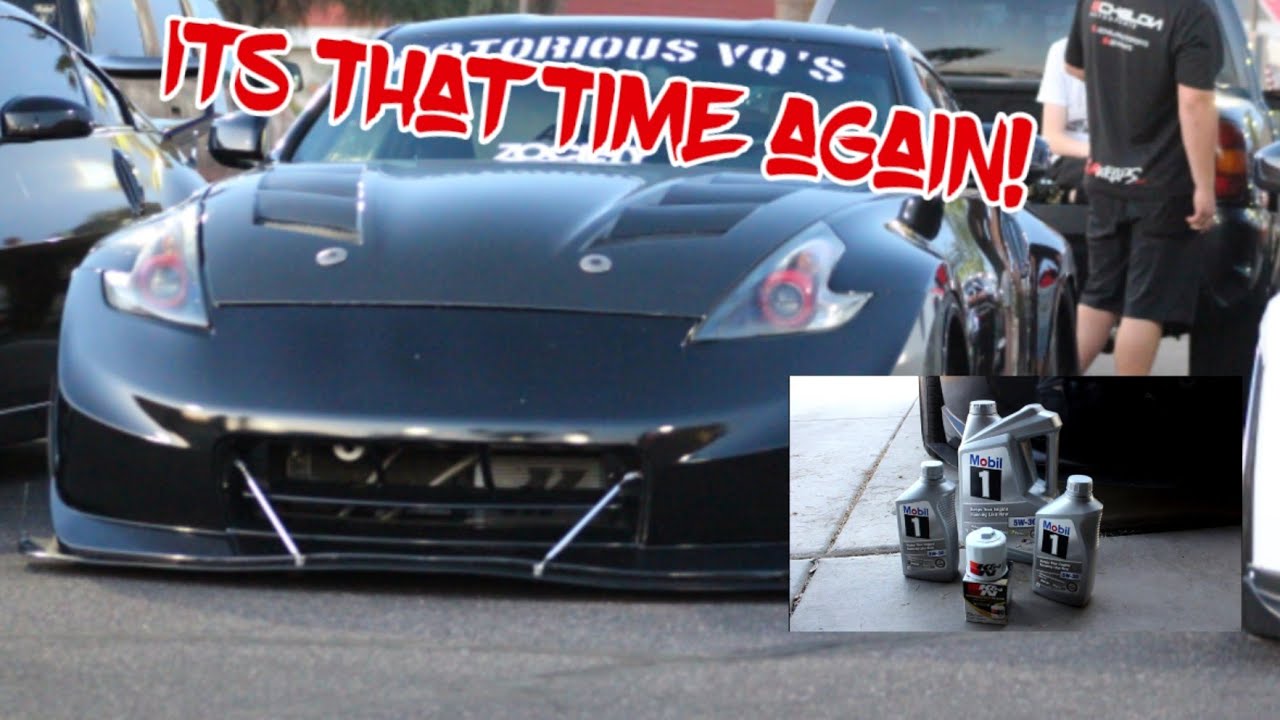 How to change NISSAN 370z oil! YouTube