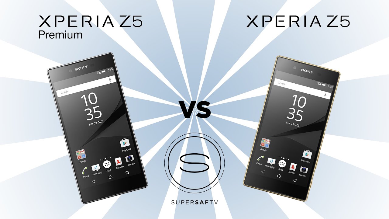 Sony Xperia Z5 Premium Vs Xperia Z5 Youtube