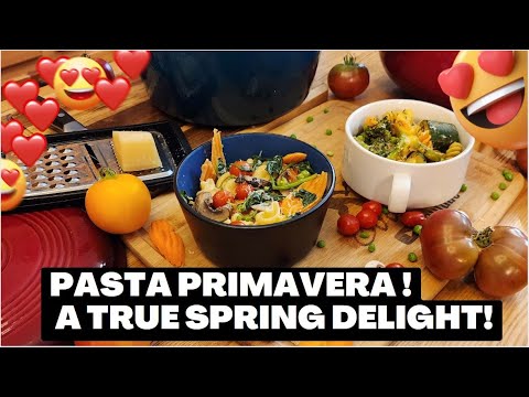 Pasta Primavera Recipe: A Delicious Springtime Delight!