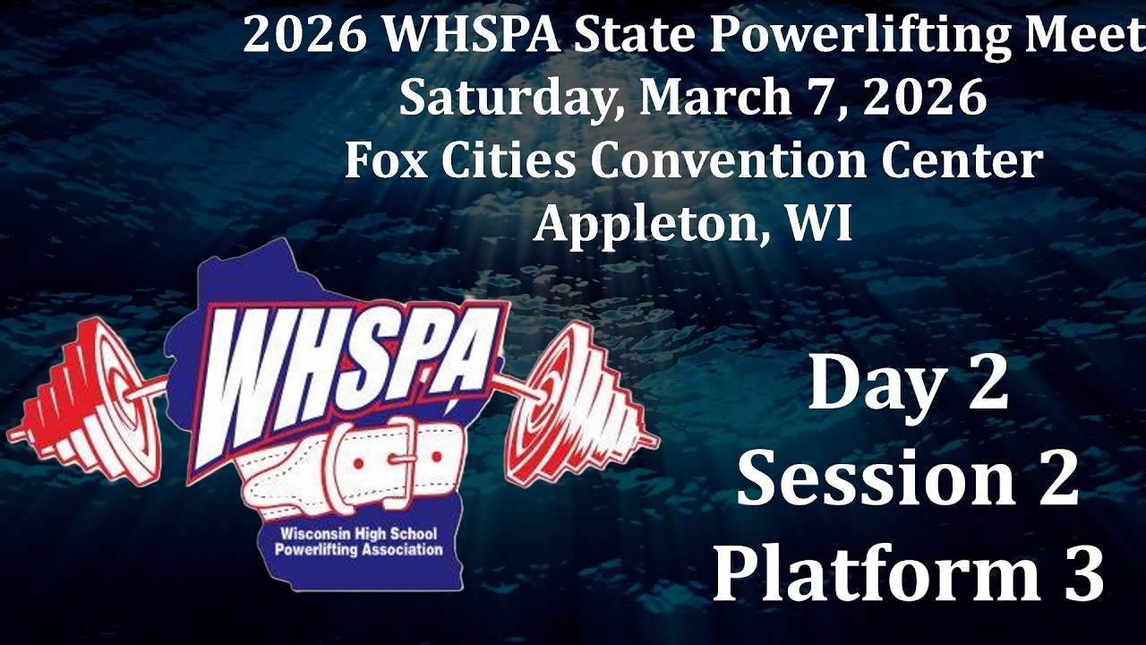 2025 WHSPA State - Day 2 - Session 2 - Platform 3