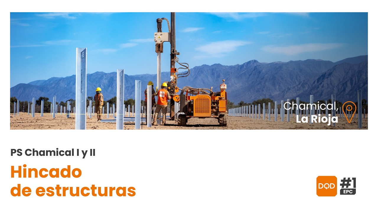 Hincado en Chamical I y I | Solar DQD