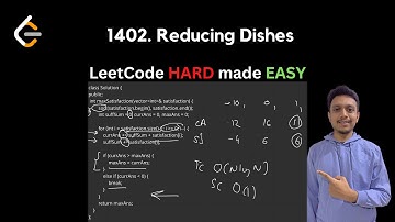 1402. Reducing Dishes | LeetCode Daily Challenge | LeetCode POTD