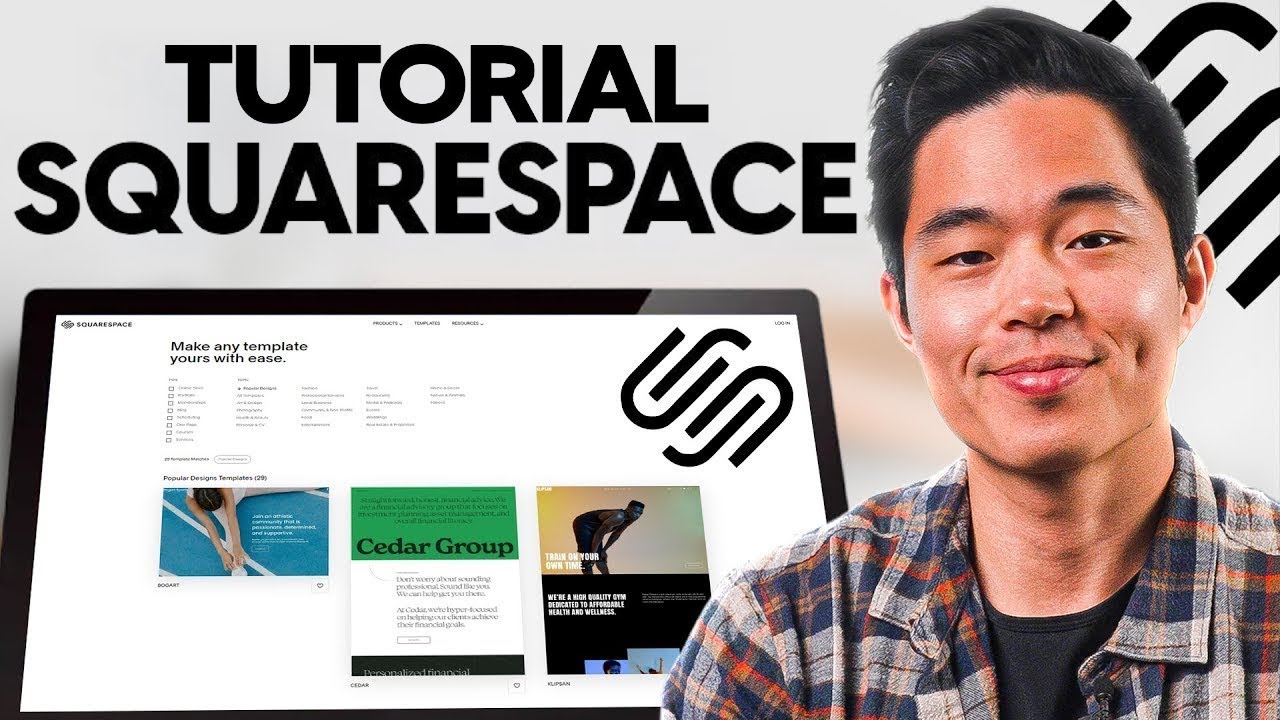 Squarespace Tutorial - Como Criar um Site para Iniciantes! - YouTube
