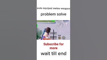 Secreat setting to disable melee weapon in bgmi | #shorts #bgmi #new #75hardchallenge