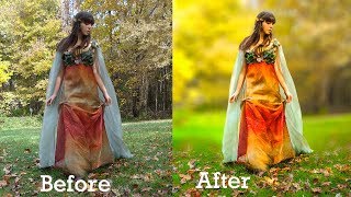 Dramatic Color Effects Photo Manipulation - Photoshop CC 2018 screenshot 4