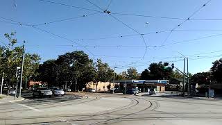 An Intersection For The Light Rail Of The Valley Transportation Authority Vta