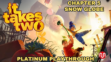It Takes Two PS5 Full Walkthrough - Chapter 5: Snow Globe [No Commentary]