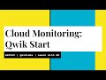 Cloud Monitoring: Qwik Start | Qwiklabs | GSP089