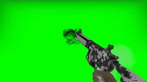 CS:GO Weapons (green screen)