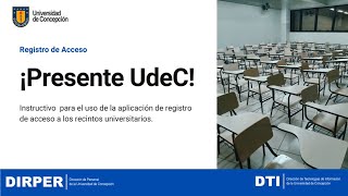 ¿Cómo usar la App Presente UdeC!? screenshot 2