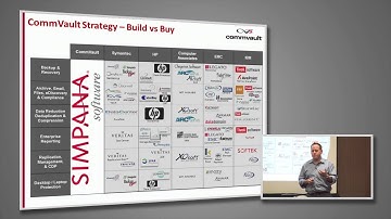 CommVault Simpana 10 Overview & Vision