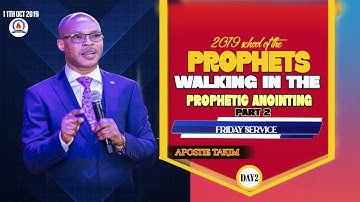 2019 SCHOOL OF THE PROPHETS - WALKING IN THE PROPHETIC ANOINTING- Part 02