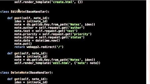 Google appengine development tutorial based on open source python code Part 2