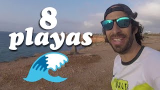 8 PLAYAS en 12 kilómetros ⛱. Desde Punta Prima a Cabo Roig. | Running