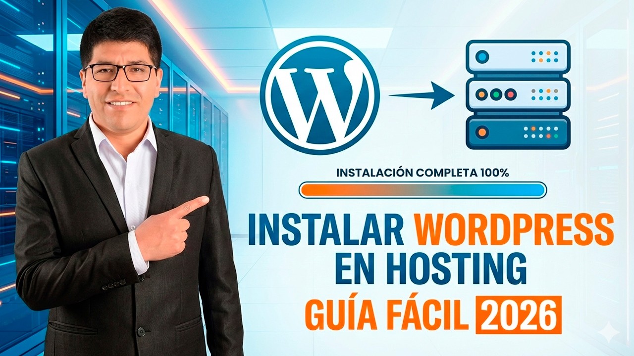 Cómo Instalar WordPress en tu Hosting Paso a Paso - 2026