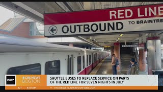 MBTA announces July service changes for Red, Green, Orange and commuter lines