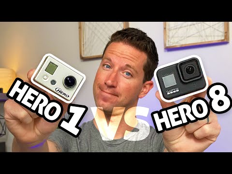 ORIGINAL GoPro HD Hero 1 vs HERO 8: A Decade Of Difference!