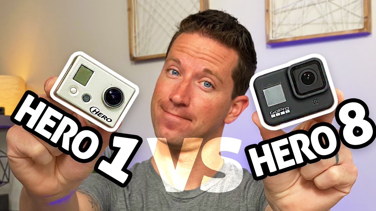 ORIGINAL GoPro HD Hero 1 vs HERO 8: A Decade Of Difference! - YouTube