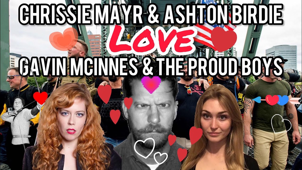 Ashton Birdie & Chrissie Mayr LOVE & DEFEND Gavin McInnes and The Proud