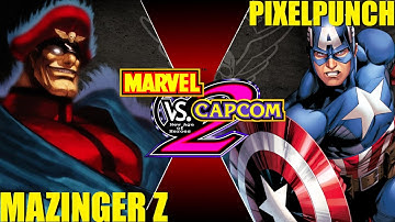 MvC2 Mvci Umvc3 MAZINGER Z vs PIXELPUNCH (Fightcade)