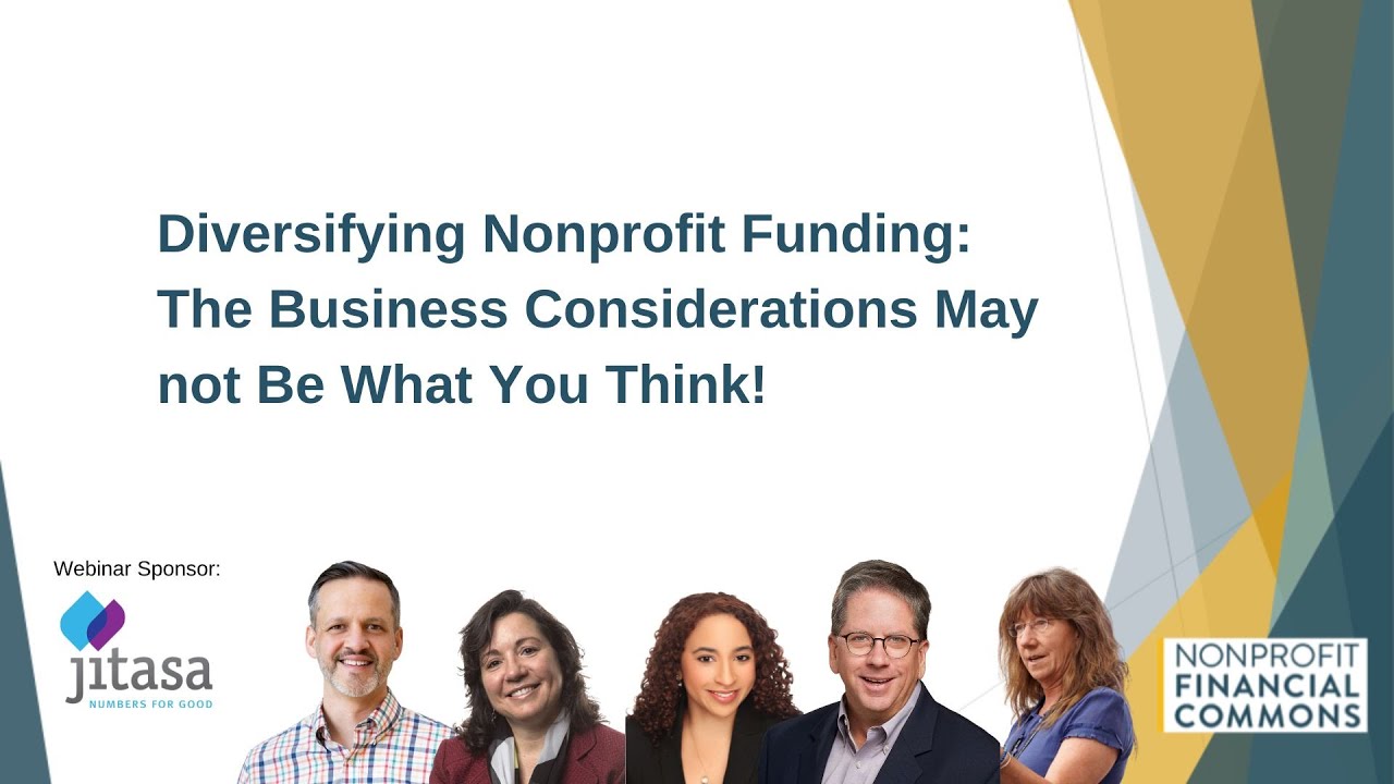 Diversifying Nonprofit funding: The Business Considerations May not be What You Think!