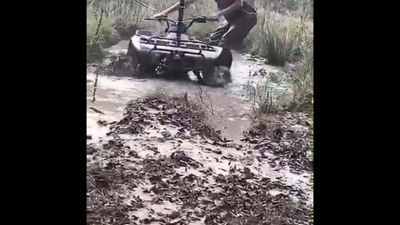 Honda 300 mud riding YouTube