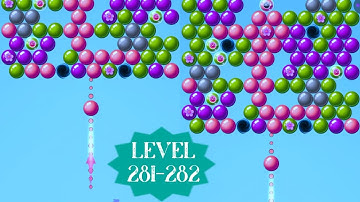 New Bubble Shooter Game Play Level 281-282 Game Play Bubble Shooter Android #youtube