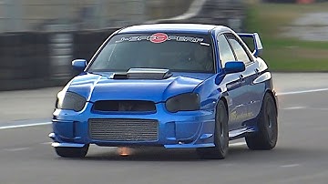The infamous 8.500rpm 800+hp Subaru Impreza STi stroker EJ20 MONSTER | Seq. gearbox flat shifting!