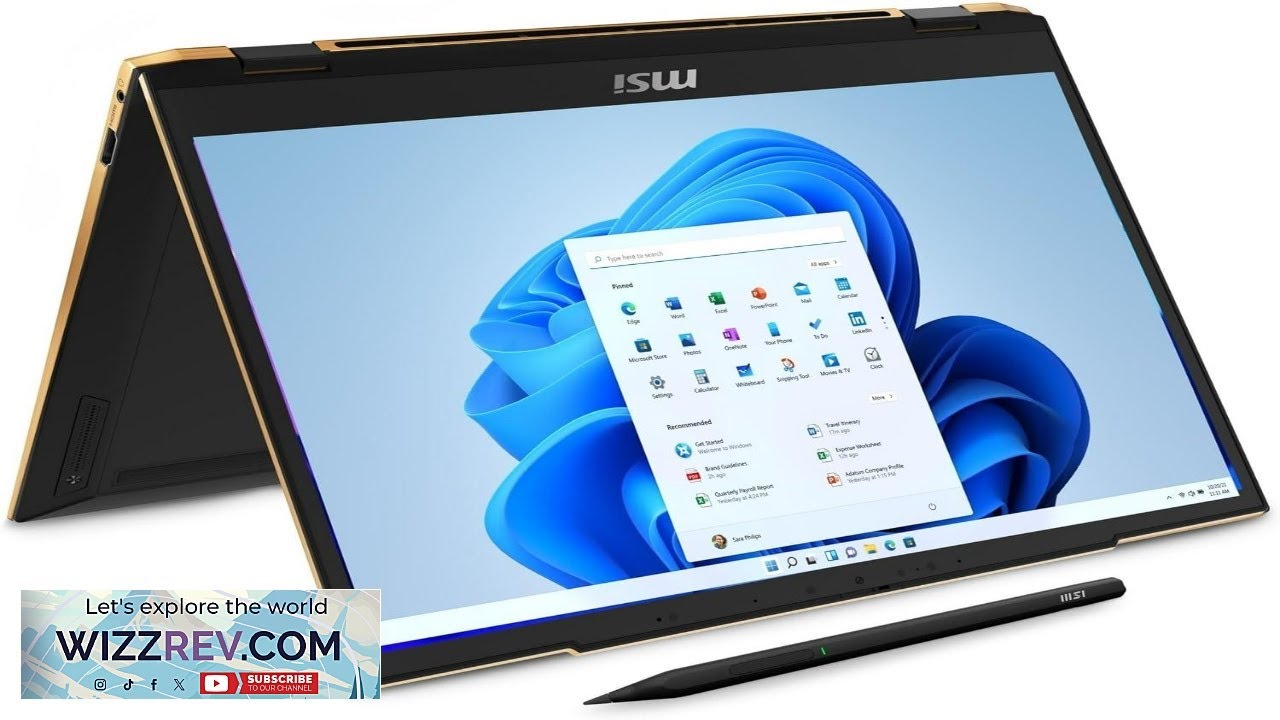 msi Summit E13 AI Evo Laptop 2025 13.3" WUXGA IPS Touchscreen Intel