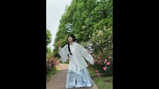 Eryue（二二二月）Seal Head Ball！#Chinesegirl#Beautiful #Hanfu #汉服#Hanfugirl #Китай