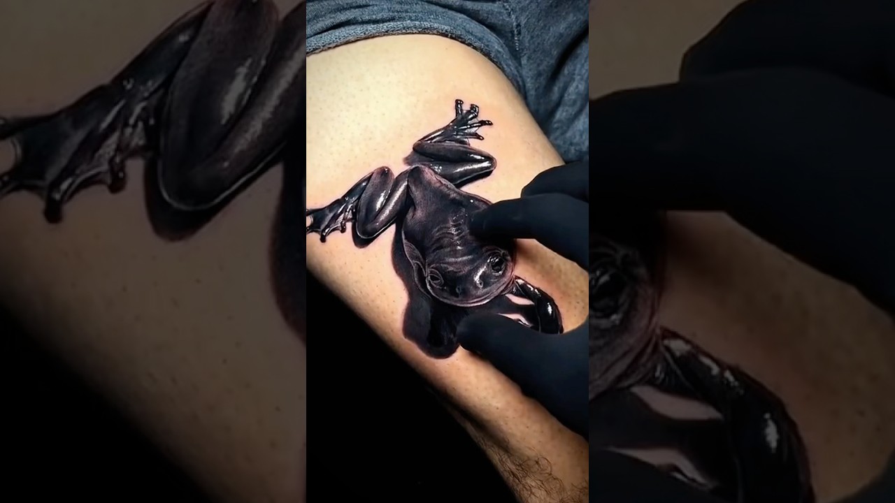 Real tattoo 😱song: fenekot, tvoy - BURGER 