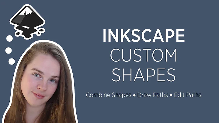 Inkscape | How to make custom shapes | ⚡ Quickie ⚡
