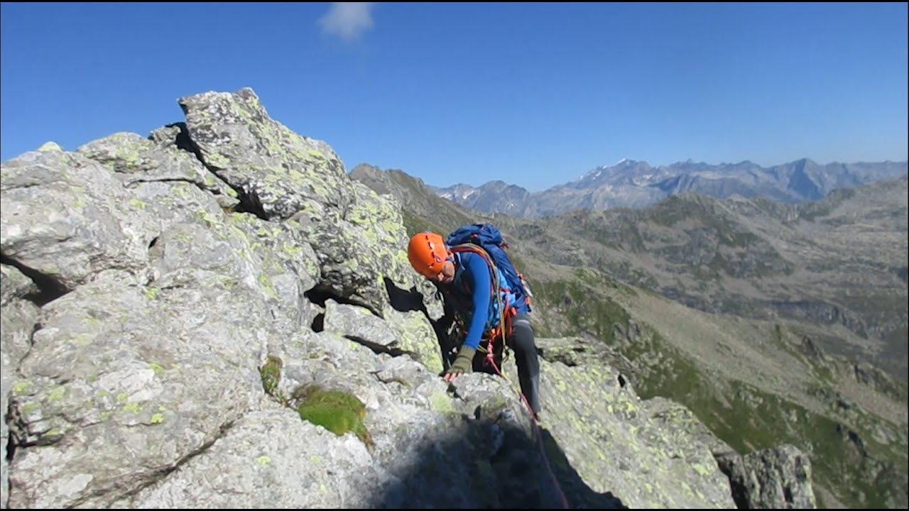 Alpinismo. Monte Tagliaferro - Cresta Nord Nord-Ovest