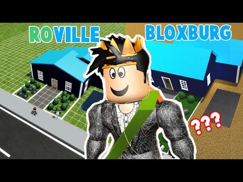 I Remade The Roville Starter House In Bloxburg Totally The Same Youtube - roblox rowville house codes