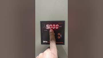 SATYA make PENTA 3A DIGITAL Ammeter#programming #digitalammeter #ammeter #electrical#dronveer #satya