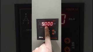 SATYA make PENTA 3A DIGITAL Ammeter#programming #digitalammeter #ammeter #electrical#dronveer #satya