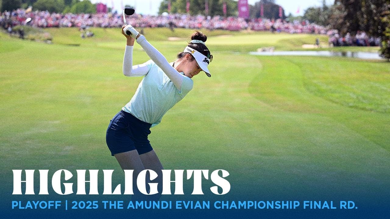 Grace Kim vs Jeeno Thitikul Playoff | 2025 Amundi Evian Championship Final Round