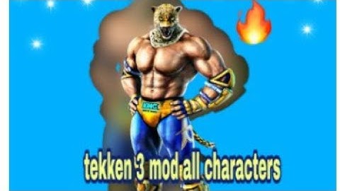 how to download tekken 3 mod all character unlock in just 21 mb.