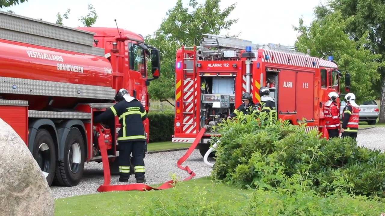 Brand i fyrrum St Merløse 6/7-22