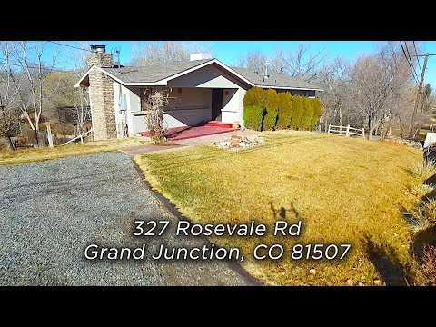 327 Rosevale Rd, Grand Junction, CO home video tour